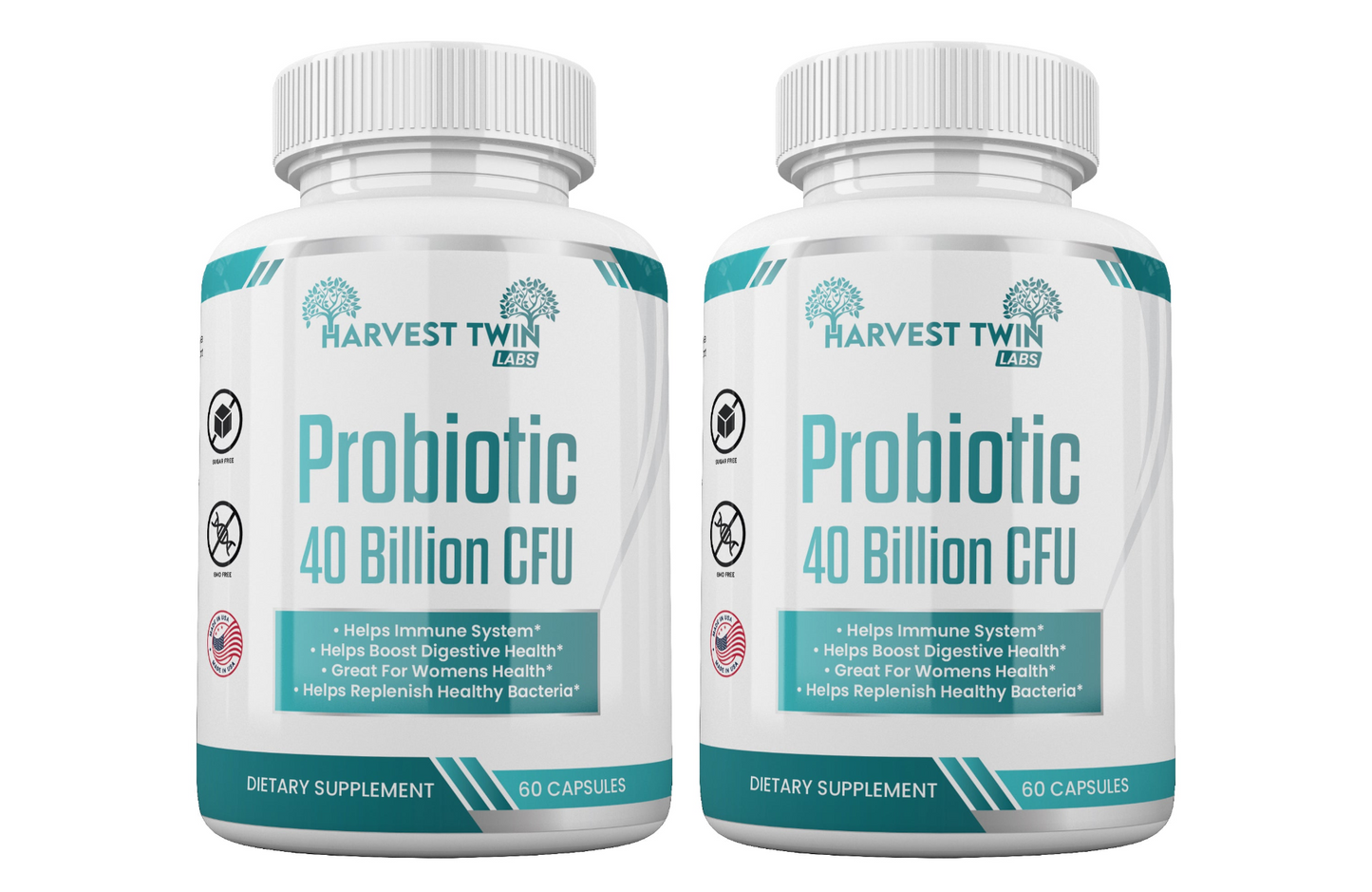 2 Pack Probiotic - 40 Billion CFU