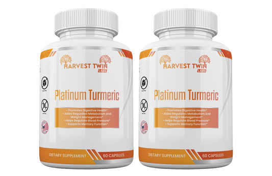 2 Pack Platinum Turmeric