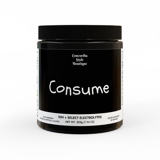 "Consume" - ION + Select Electrolyte Supplement (225g, 7.9oz)