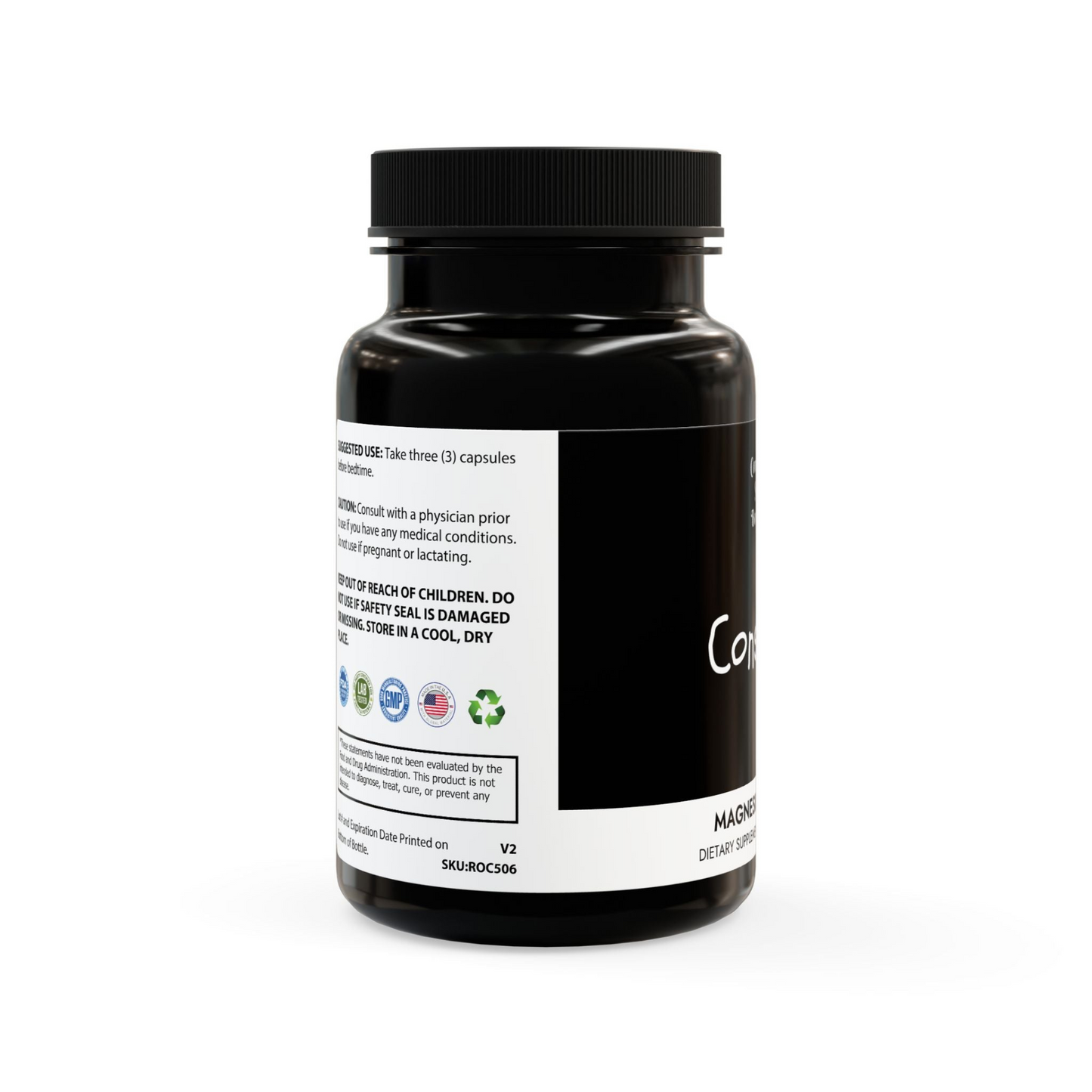 "Consume" - Magnesium Zinc Supplement (90 Capsules)