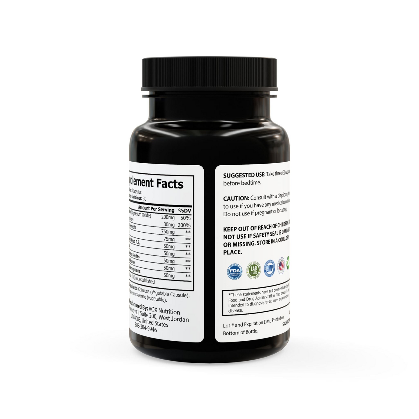 "Consume" - Magnesium Zinc Supplement (90 Capsules)